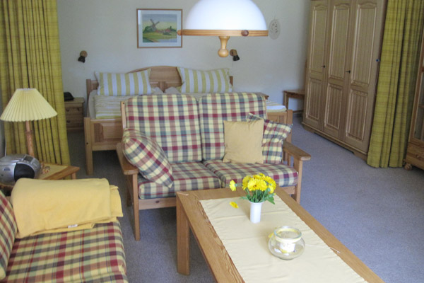 Küche
der Ferienwohnung 1