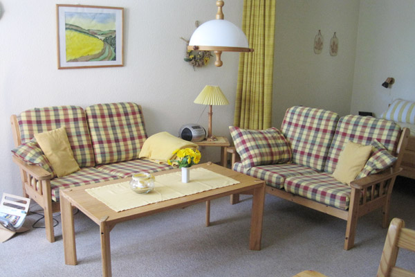 Essbereich
der Ferienwohnung 1