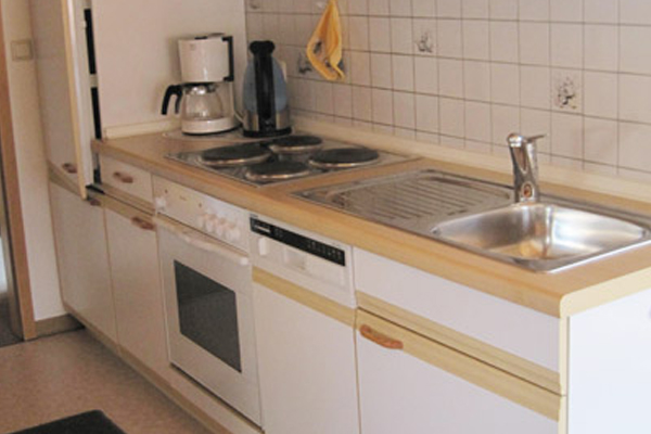 Küche
der Ferienwohnung 2