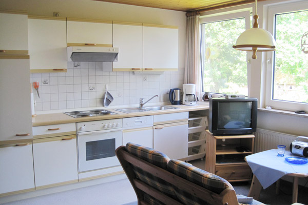 Wohnbereich
der Ferienwohnung 3