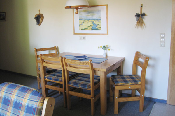 Küche
der Ferienwohnung 3