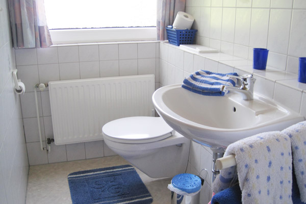 Badezimmer
der Ferienwohnung 3