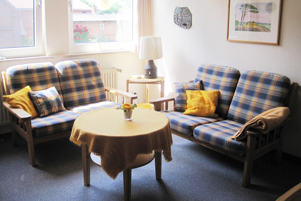 Wohnbereich
der Ferienwohnung 4