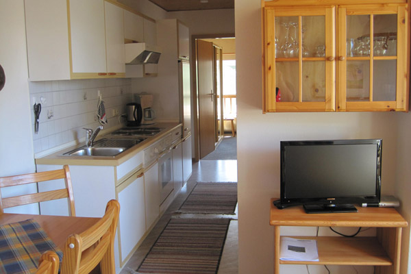 Essbereich
der Ferienwohnung 4