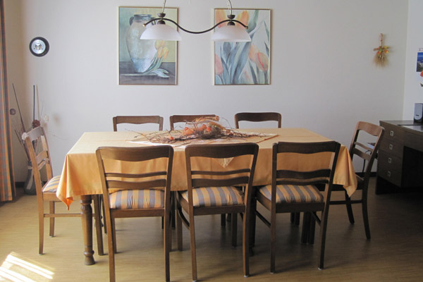 Wohnbereich
der Ferienwohnung 5